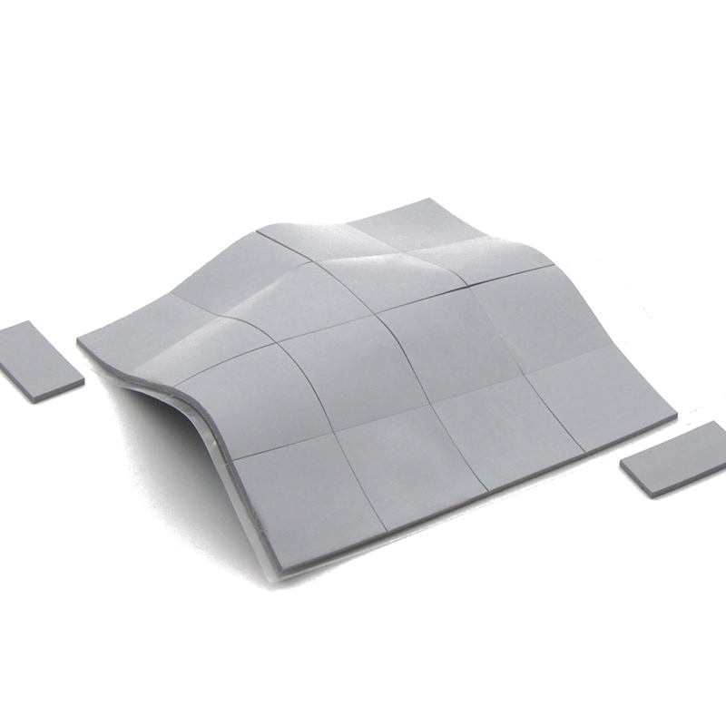 Gray Silicone Foam Heat Conductive Pads